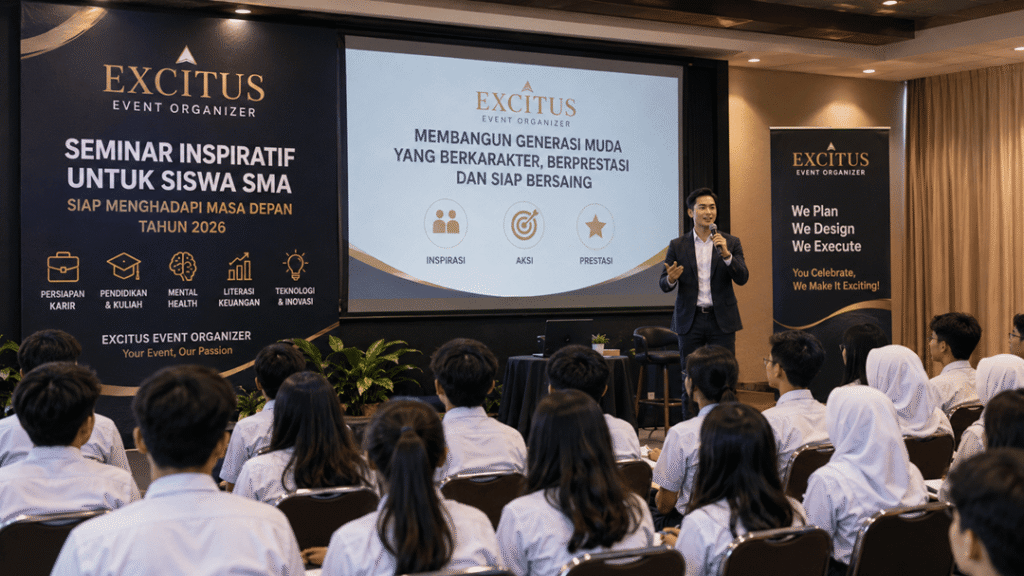 Apa Saja Topik Seminar yang Menarik untuk Siswa SMA Tahun 2026 Excitus Event Organizer Jakarta Tangerang Jabodetabek