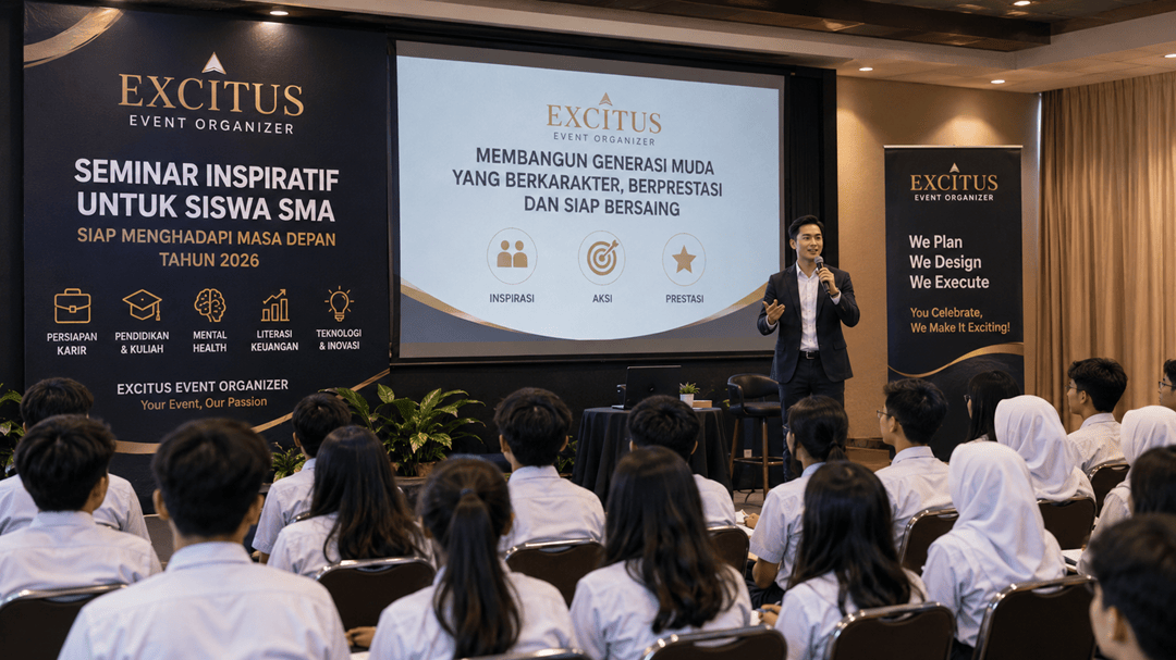 Apa Saja Topik Seminar yang Menarik untuk Siswa SMA Tahun 2026 Excitus Event Organizer Jakarta Tangerang Jabodetabek