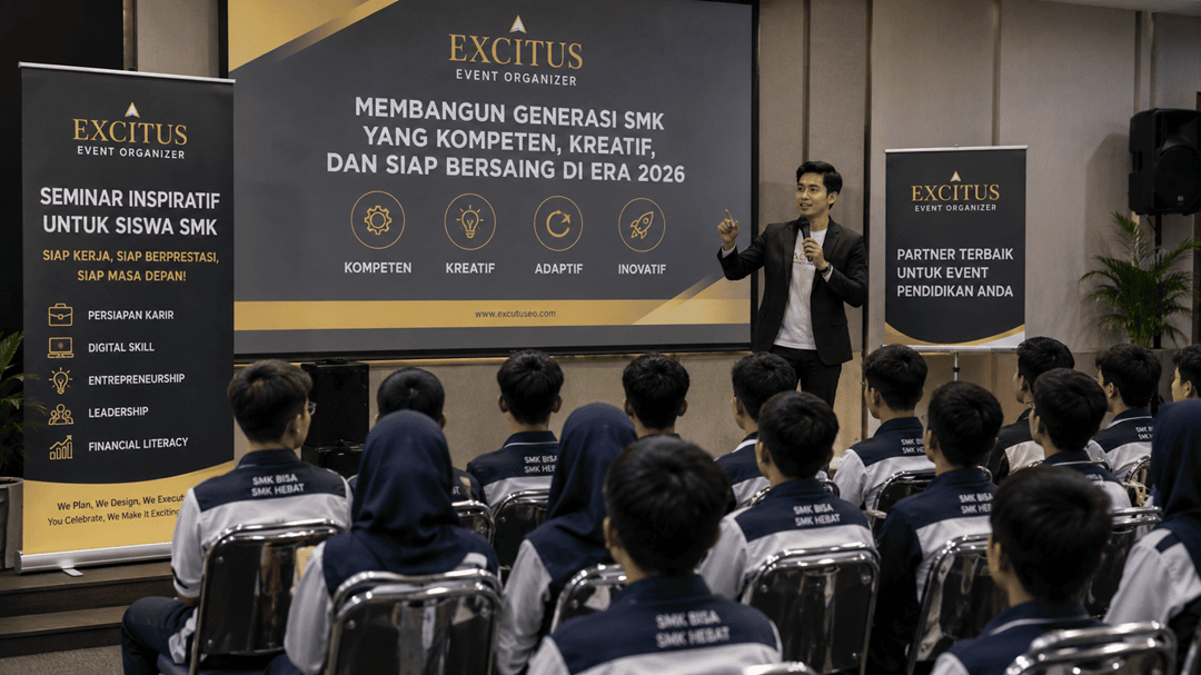 Apa Saja Topik Seminar yang Menarik untuk Siswa SMK Tahun 2026 Excitus Event Organizer Jakarta Tangerang Jabodetabek